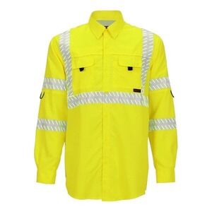 NWT Tingley Job Sight S7652 XL High Visibility Class 3 Sportsman Workwear Shirt
